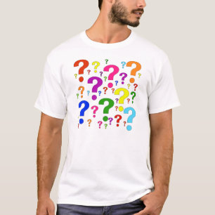 Rainbow Question Marks T-Shirt