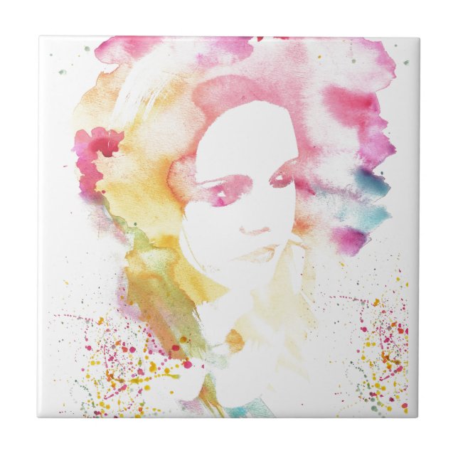 Rainbow Rachael Tile (Front)