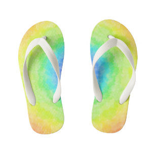 Rainbow Radiance Kid's Jandals