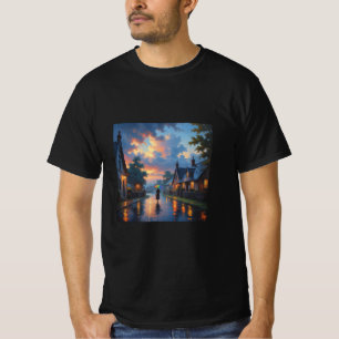 Rainbow rain painting  T-Shirt