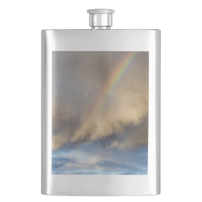 rainbow rebellion hip flask (Front)