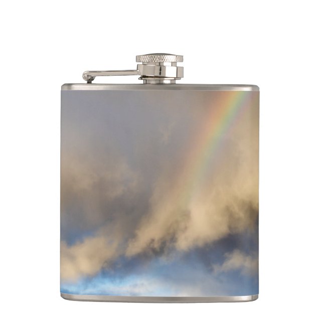 rainbow rebellion hip flask (Front)