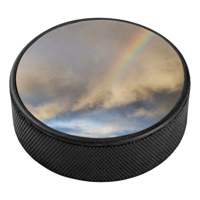 rainbow rebellion hockey puck (3/4)