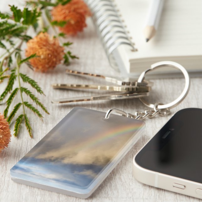 rainbow rebellion key ring (Front Right)