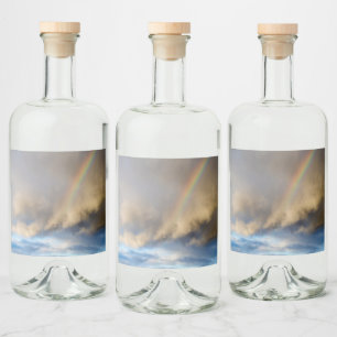 rainbow rebellion liquor bottle label