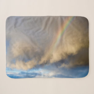 rainbow rebellion sherpa blanket
