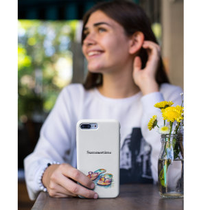 Rainbow Reef Flip Flops, custom Case-Mate iPhone Case