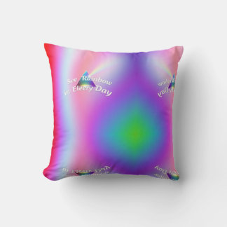 Rainbow Reflections Cushion