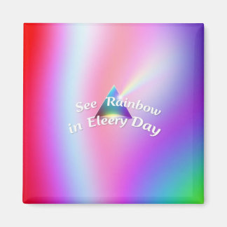 Rainbow Reflections Magnet