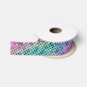 rainbow regen : satin ribbon