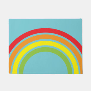 Rainbow Retro Floormat Doormat