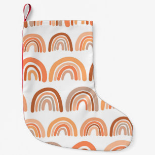 Rainbow Reverie: Vintage Vibrance Small Christmas Stocking