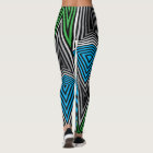 Rainbow Rex Retro Leggings: Retro
