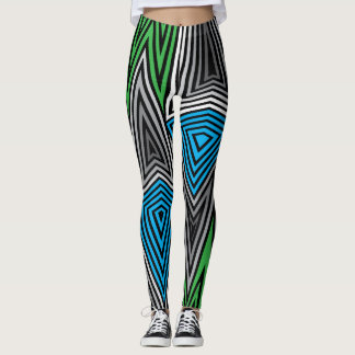 Rainbow Rex Retro Leggings: Retro Leggings