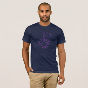 Rainbow Rex Tee: Purple T-Shirt