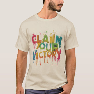 Rainbow Roar: Claim Your Victory in Colour T-Shirt