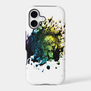 Rainbow Roaring Lion Case-Mate iPhone Case