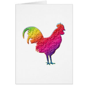 Rainbow rooster