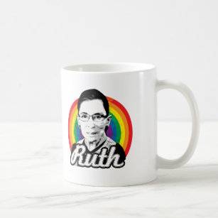 Rainbow Ruth - LGBT Politics - Coffee Mug