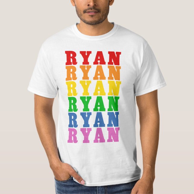 Rainbow Ryan T-Shirt (Front)