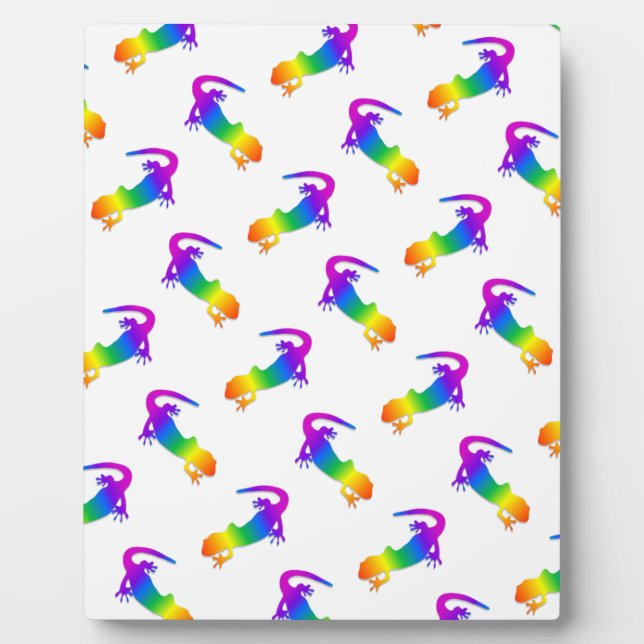 Rainbow Salamander Plaque (Front)