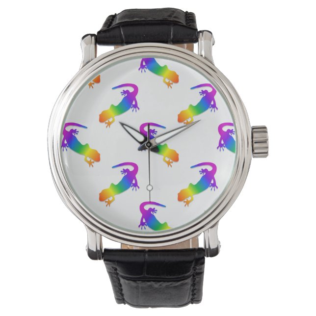 Rainbow Salamander Watch (Front)
