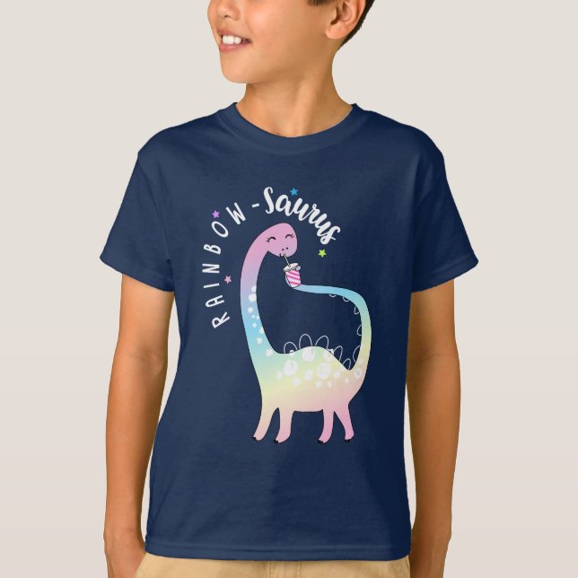 Rainbow Saurus T-Shirt (Front)