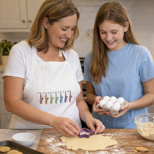 Rainbow Saxophones Music for Musicians Standard Apron