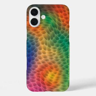 Rainbow Scales iPhone 16 Plus Case