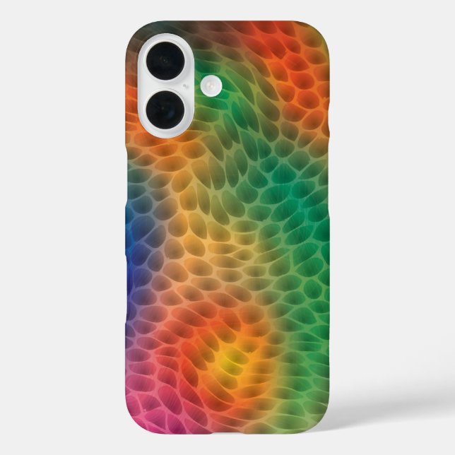 Rainbow Scales Case-Mate iPhone Case (Back)
