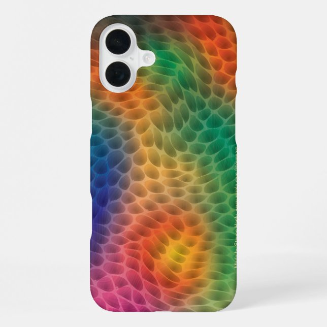 Rainbow Scales iPhone Case (Back)