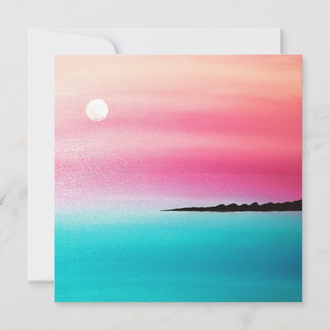 Rainbow-scape note cards (Front)