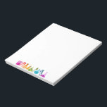 Rainbow Science Notepad<br><div class="desc">Playful place for scientists to jot down notes!</div>