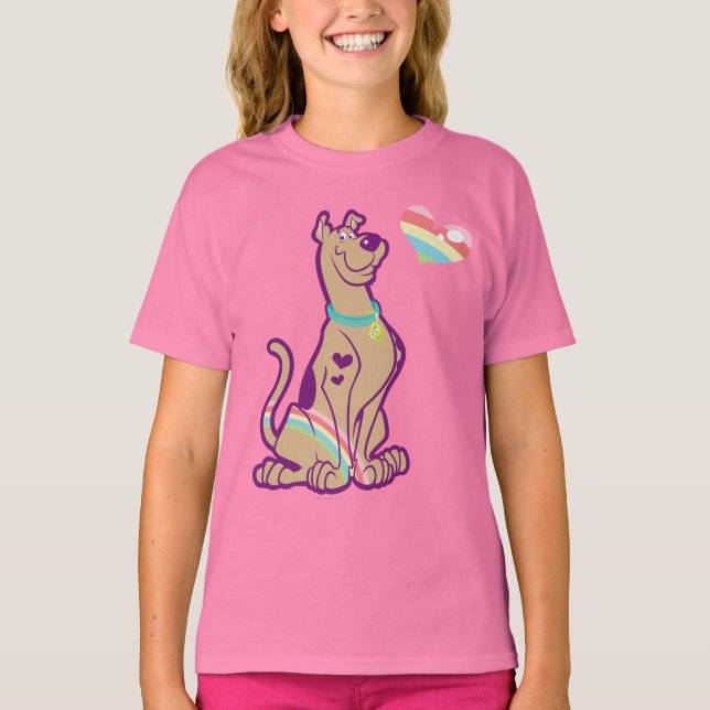 Rainbow Scooby-Doo T-Shirt (Front)