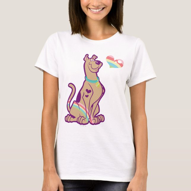 Rainbow Scooby-Doo T-Shirt (Front)