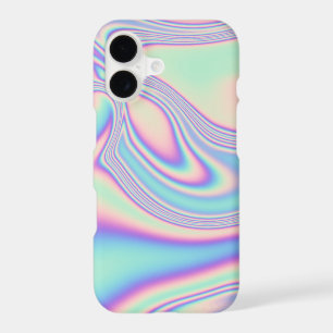 Rainbow Sea Holographic Iridescence iPhone X Case