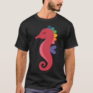 Rainbow Seahorse T-Shirt