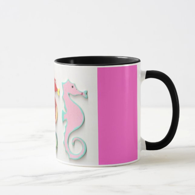 RAINBOW SEAHORSES MUG (Right)