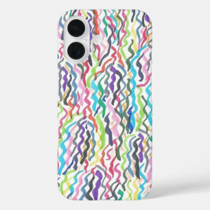 Rainbow Seaweed iPhone 16 Case