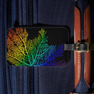 Rainbow Seaweed Pride Luggage Tag