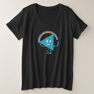 Rainbow Selby Plus Size T-Shirt