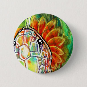 Rainbow Serpant 6 Cm Round Badge
