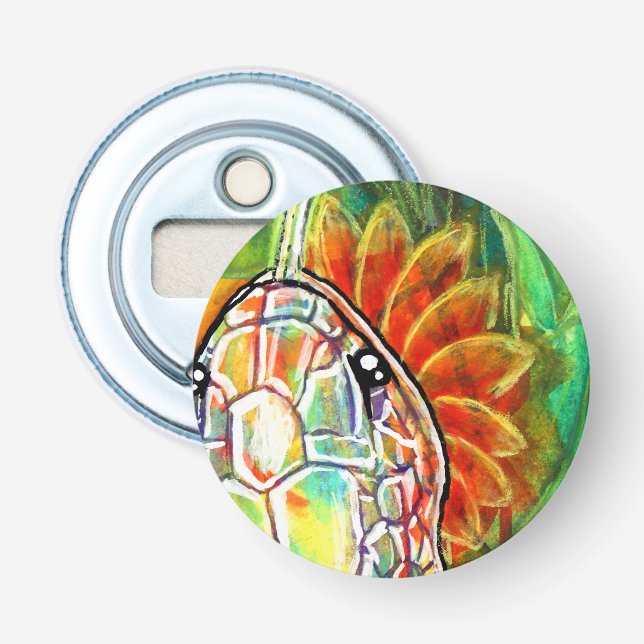 Rainbow Serpant  Bottle Opener (Front)