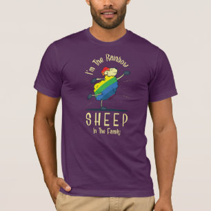 Rainbow Sheep of The Family Gay Pride LGBT T-Shirt