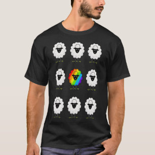Rainbow Sheep Of The Family T-Shirt