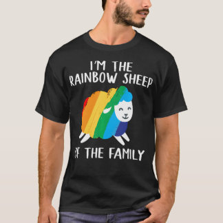 Rainbow Sheep Queer Lesbian Gay Csd Pride Party T-Shirt