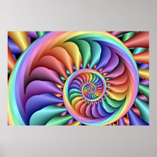 Rainbow Sherbert Poster