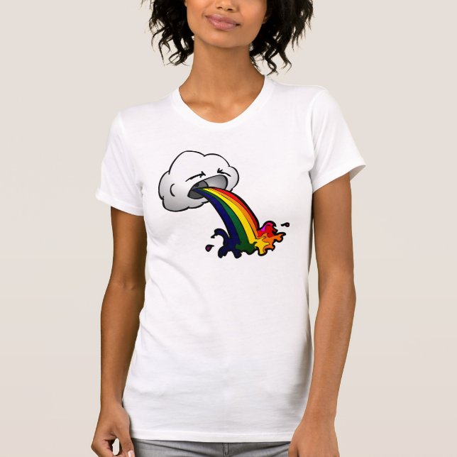 Rainbow Shirt - Funny Cloud (Front)