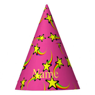 Rainbow Shooting Stars Thunder_Cove Party Hat