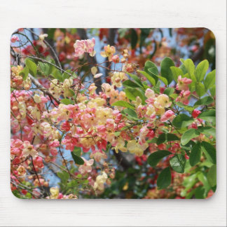 Rainbow Shower Tree Mousepad
